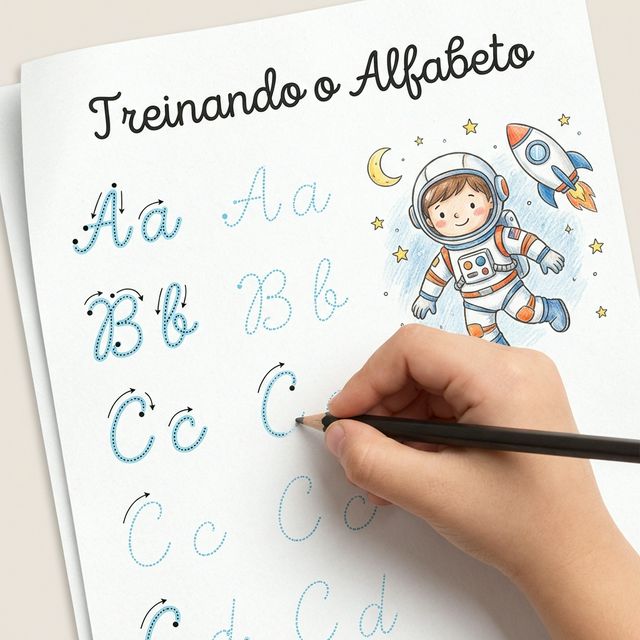 Atividade Alfabeto Cursivo